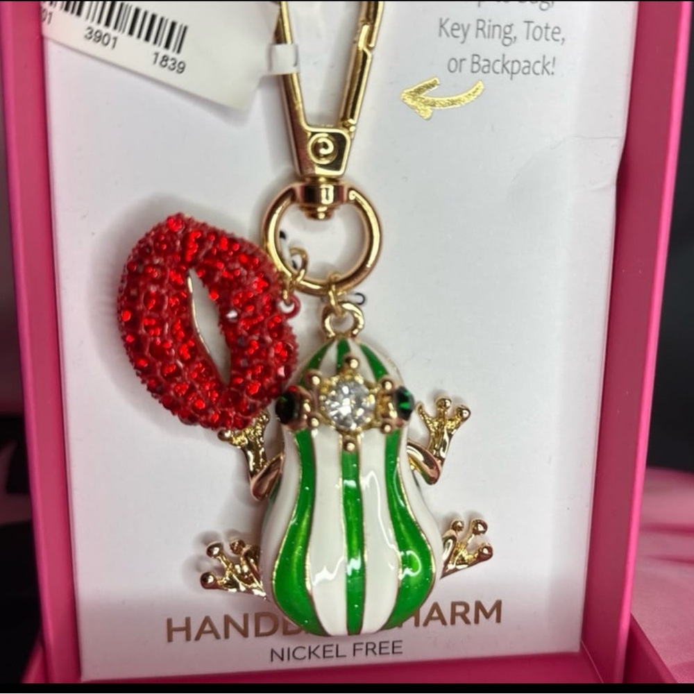 Charming Frog Bag Charm - image 2